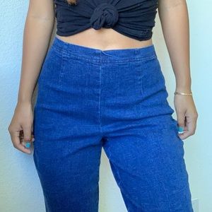 Vintage highwaisted zipperless jeans